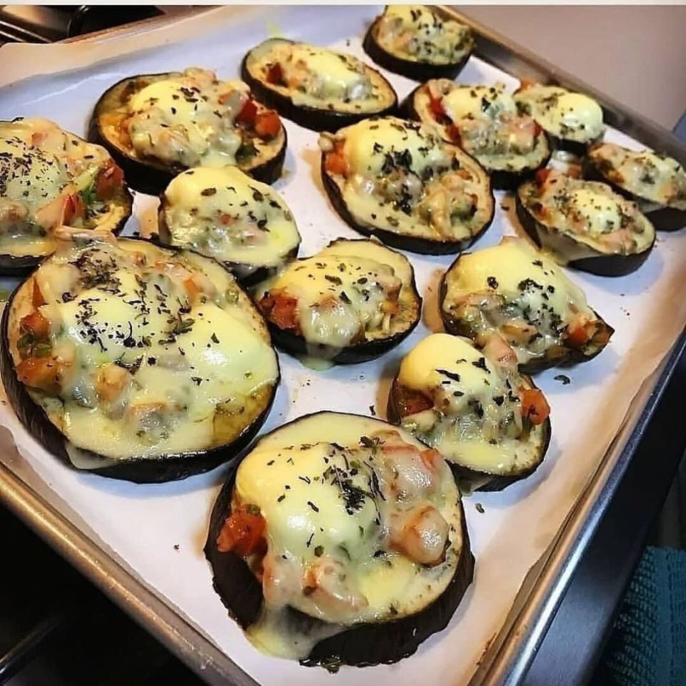 Pizza de Berinjela Maravilhosa